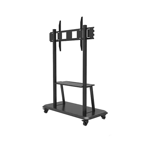 Interactive display stand for flat panels